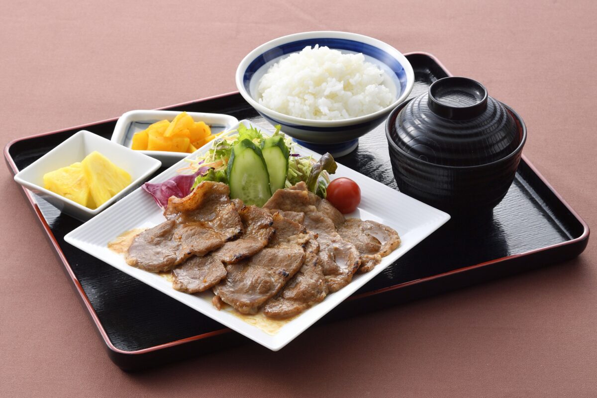 生姜焼き定食